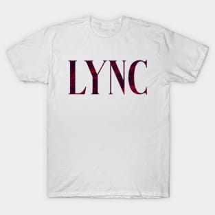 Lync - Simple Typography Style T-Shirt